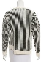 Thumbnail for your product : Opening Ceremony Zipper-Accented Crew Neck Sweater