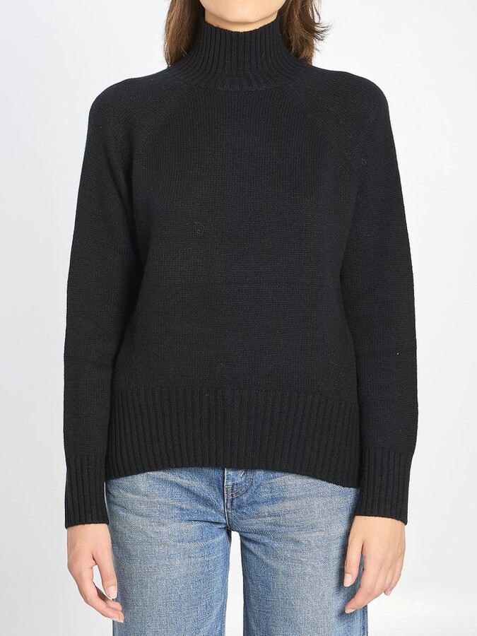 Allude Ribbed Turtleneck Knitwear
