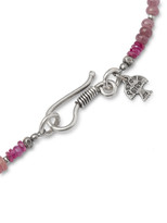Thumbnail for your product : Peyote Bird Sterling Silver Multi-Stone Bracelet - Men - Pink