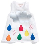 Thumbnail for your product : Halabaloo 'Happy Raindrops' Cotton Dress (Baby Girls)