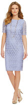 Thumbnail for your product : Tahari ASL Embroidered Lace Dress