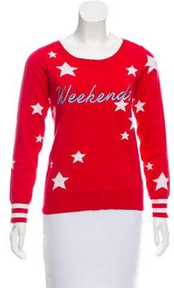 Chaser Jacquard Star Sweater w/ Tags