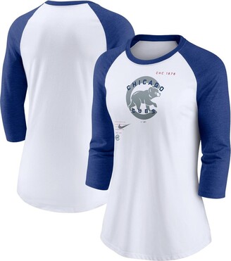 Genuine Merchandise Shirt Womens 1X Blue Chicago Cubs Campus