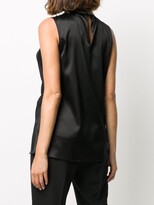 Thumbnail for your product : Brunello Cucinelli Metal Detail Sleeveless Top