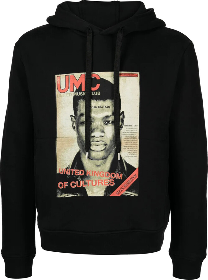 Neil Barrett Photograph-Print Jersey Hoodie