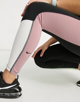 Thumbnail for your product : Nike Training One Sculpt tight 7/8 leggings in colour block