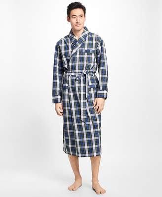 Brooks Brothers Tartan Robe