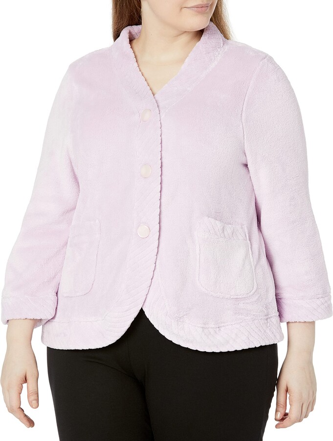 quilted bed jackets plus size