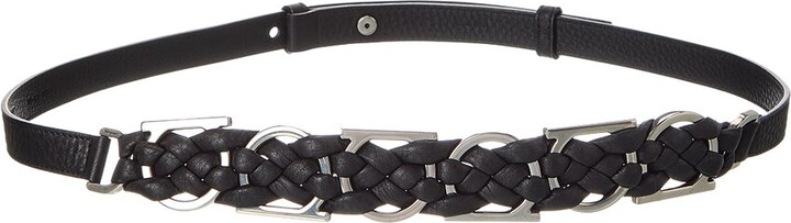 ferragamo braided belt