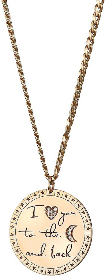Jewels Obsession Saying Necklace 14K Rose Gold-plated 925 Silver #1 Godmother Saying Pendant with 18 Necklace 