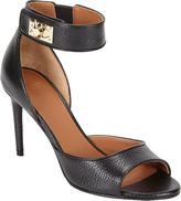 Thumbnail for your product : Givenchy Women's Horn Turn Lock Ankle-strap Sandals-Black