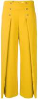 Thumbnail for your product : Genny cropped flared trousers