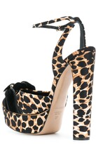 Thumbnail for your product : Casadei Leopard Print Sandals