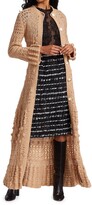 Thumbnail for your product : Frederick Anderson Angora Maxi Cardigan