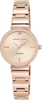 Thumbnail for your product : Anne Klein Women's Genuine Diamond Dial Bracelet Watch