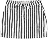 Thumbnail for your product : Marc by Marc Jacobs Striped Denim Skirt