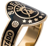 Thumbnail for your product : Foundrae 18k yellow gold Dream Cigarband diamond ring