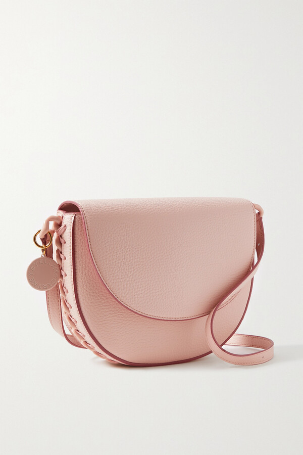 Stella Mccartney Outlet: bag in textured synthetic leather - Pink