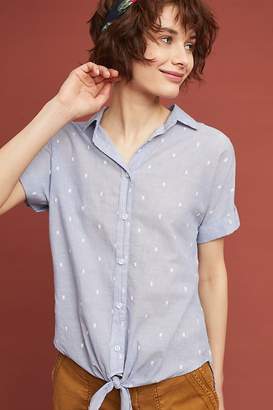 Cloth & Stone Clip-Dot Shirt