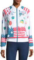 Thumbnail for your product : Fila MB Court Central Jacket, White Pattern