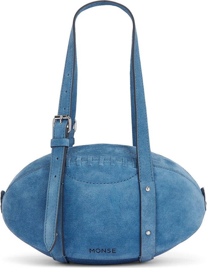 Monse Football Bag in Blue
