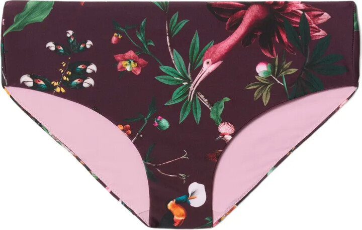 La DoubleJ Boy floral-print bikini briefs