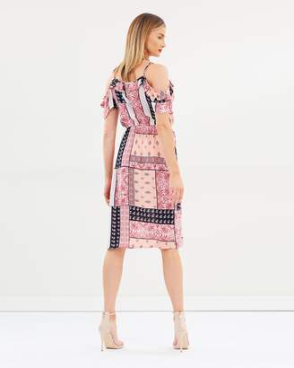 Dorothy Perkins Tile Print Midi Dress