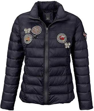 Heine Quilted Jacket with Patches