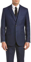 Thumbnail for your product : English Laundry Wool 3Pc Vested Suit With Flat Front Pant