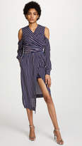 Thumbnail for your product : Nicholas Pinstripe Wrap Dress