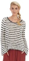 Thumbnail for your product : Free People Striped Fuzzy Sweater
