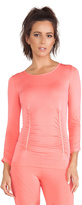 Thumbnail for your product : adidas by Stella McCartney Seamless Longsleeve Yoga Tee