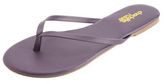 Thumbnail for your product : Charlotte Russe Skinny Strap Thong Sandals