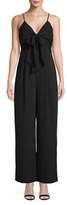 Thumbnail for your product : Lord & Taylor Design Lab Tie-Front Wide-Leg Jumpsuit