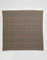 Thumbnail for your product : ASOS DESIGN Oversized Square Tweed Scarf