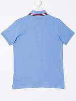 Thumbnail for your product : Moncler Kids Teen contrast-trim polo shirt