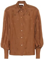 Thumbnail for your product : Chloé Embroidered blouse
