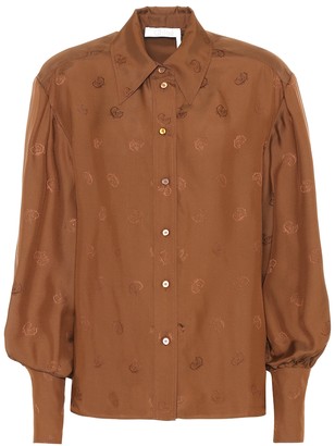 Chloé Embroidered blouse