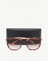 Thumbnail for your product : Prada Pink Spr010 Square-Frame Sunglasses