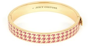 Juicy Couture Outlet - ENAMEL JUICY HINGED BANGLE BRACELET