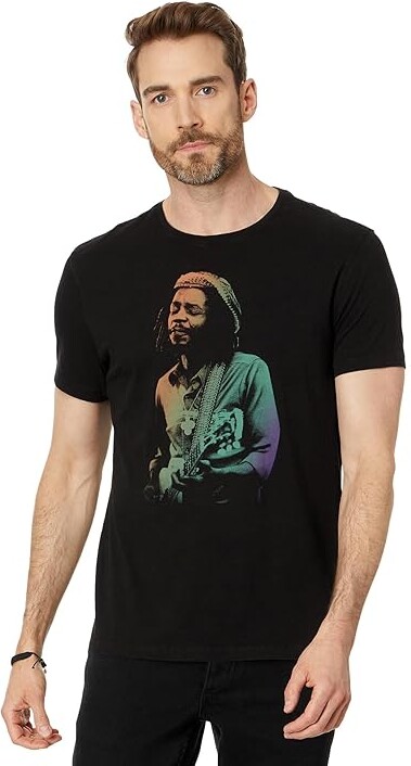 John Varvatos Tosh T-Shirts Men's T Shirt Black : LG (US 52), Cotton