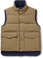 Thumbnail for your product : Gant Reversible Fleece Quilted Gilet