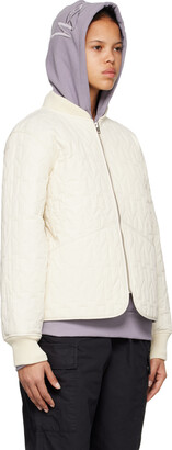 Stussy Off-White S Quilted Jacket