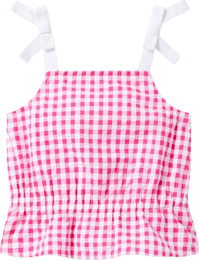 Girls Gingham Blouse