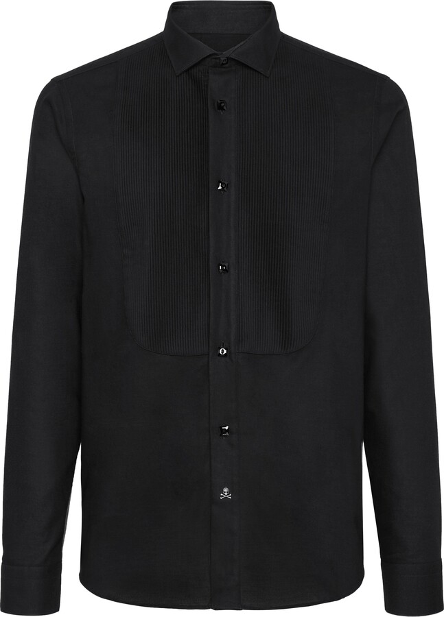 Philipp Plein Shirt Black Tie