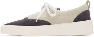 Fear Of God Grey & Navy 101 Lace-Up Sneakers