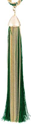 Rosantica Corda Necklace with Oversized Tassle Pendant