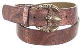 Thumbnail for your product : Just Cavalli Embossed Leather Belt