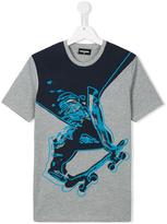 Thumbnail for your product : DSQUARED2 Kids - skater print T-shirt - kids - Cotton - 14 yrs