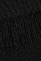 Thumbnail for your product : Derek Lam Fringed cashmere turtleneck sweater